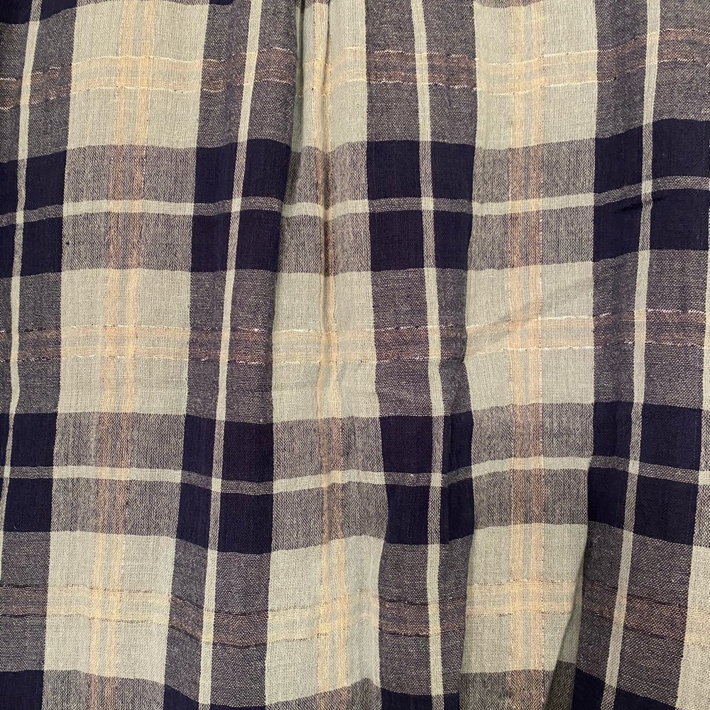 Soft Hues of blue plaid - Picture 4 of 4